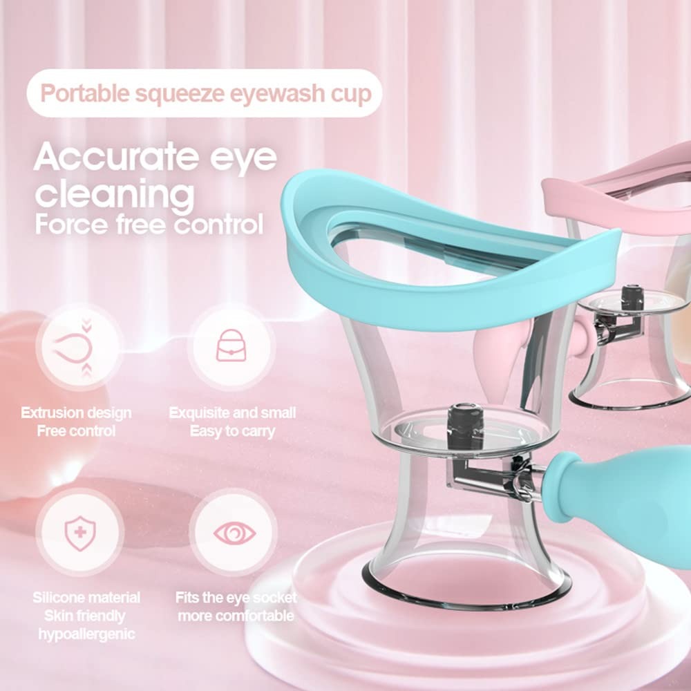 Rinsivo 2-Piece Manual Eye Rinse Cup Kit
