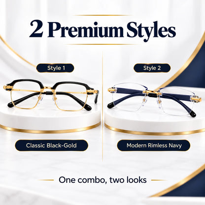 Two included frame styles displayed side by side